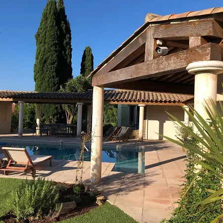 4* Avec Piscine Dans Le Bas Du Village De Les Mimosas Villa